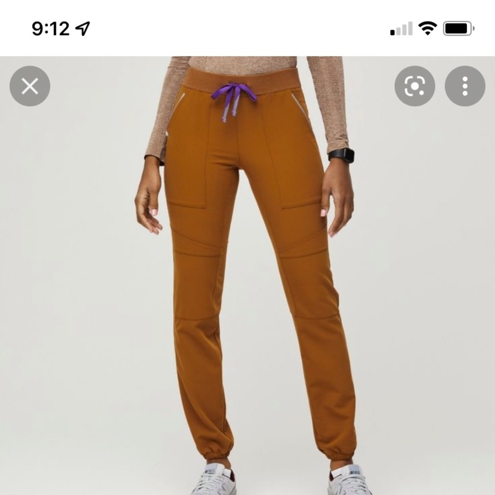 Figs high wasted Zamora scrub pants size small